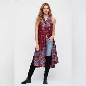 Free People Come See About Me Maxi Vest